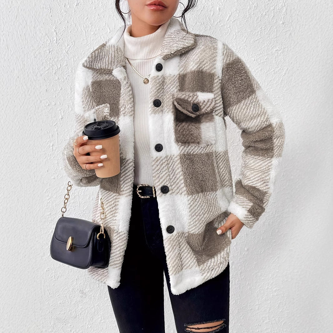 Paula Plush Fleece Jacket