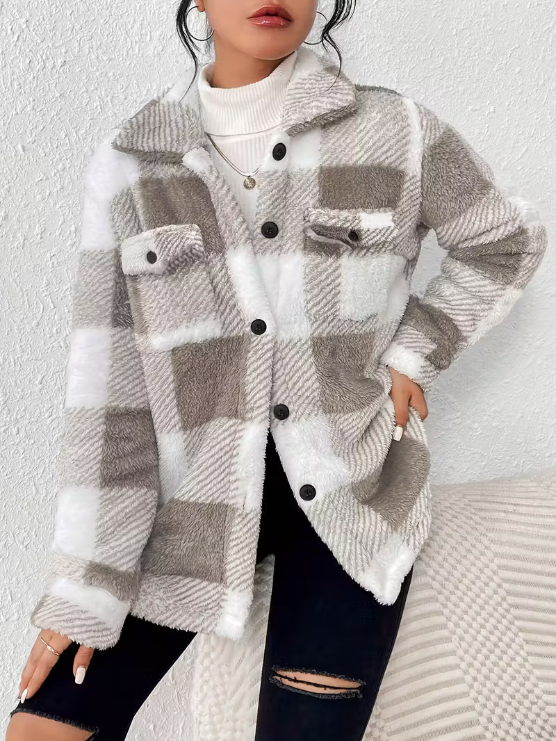Paula Plush Fleece Jacket