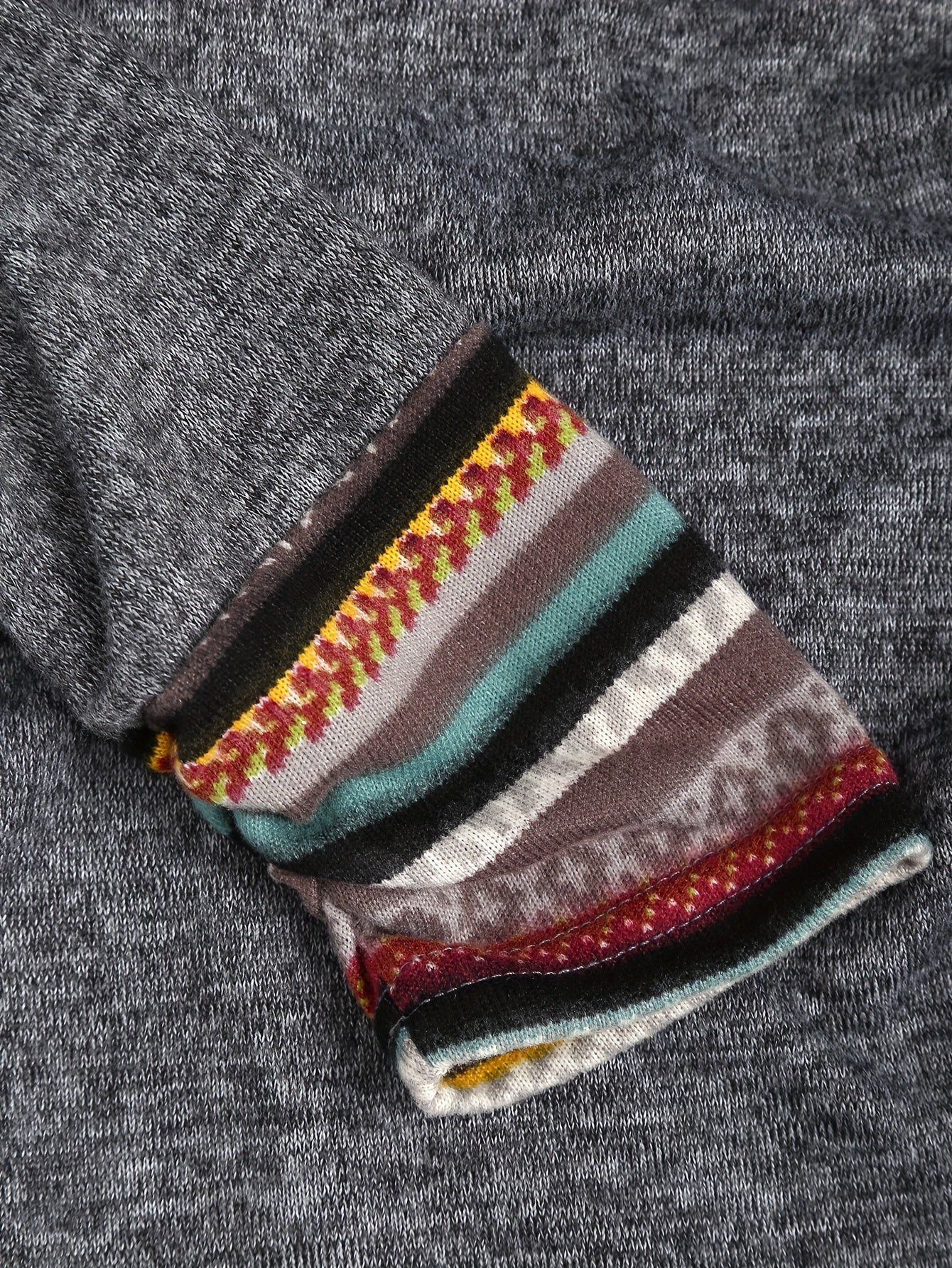 Women's Boho Patchwork Hoodie