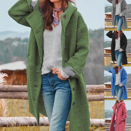 Amelie - Stylish Long Winter Jacket