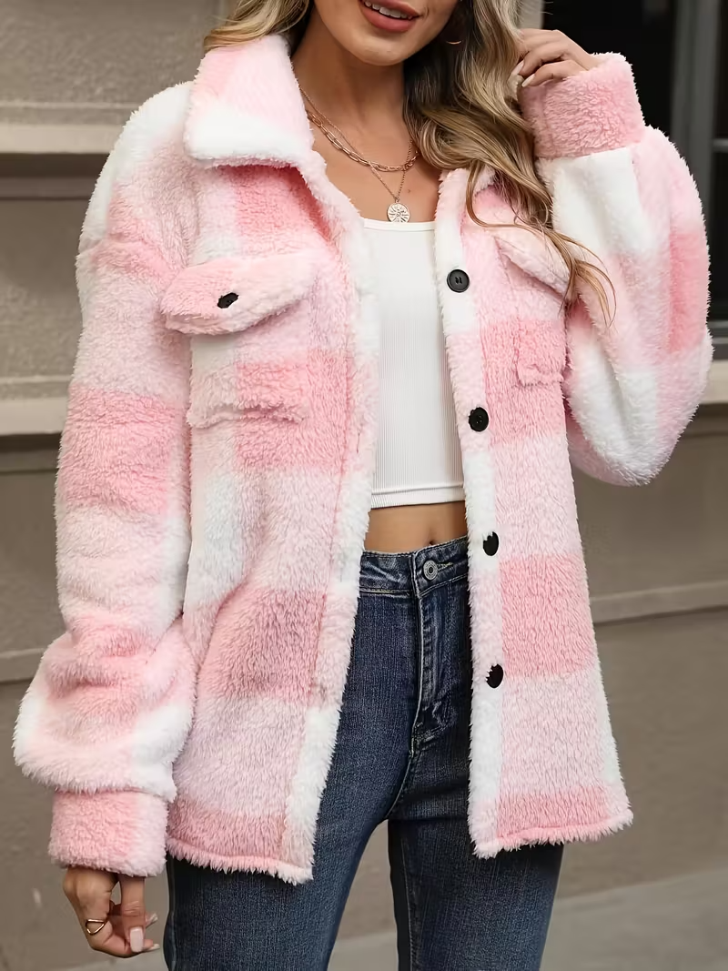 Paula Plush Fleece Jacket