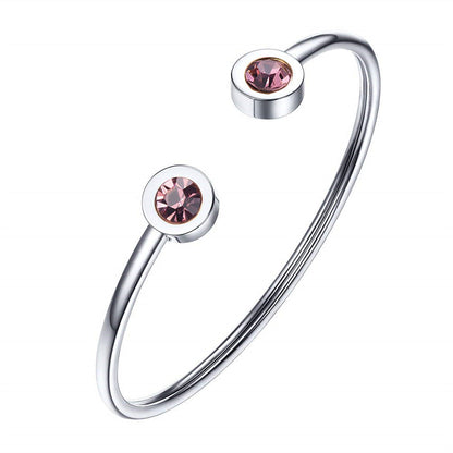 Personalized Birthstone Bracelet