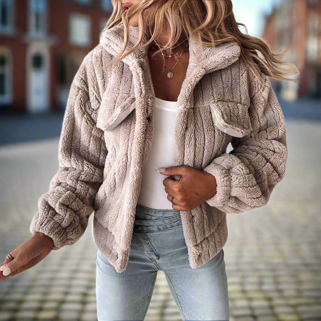 Fay Cozy Teddy Jacket