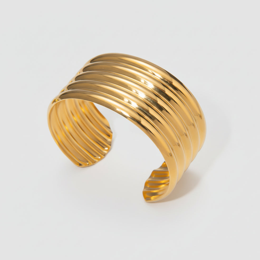 The Sandra Ribbed Cuff