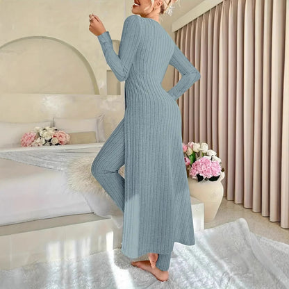 Olivia Ribbed Two-Piece Set