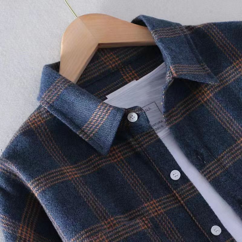 Rustic Plaid Flannel Shirt