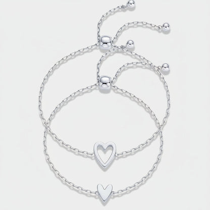 Matching Hearts Bracelet