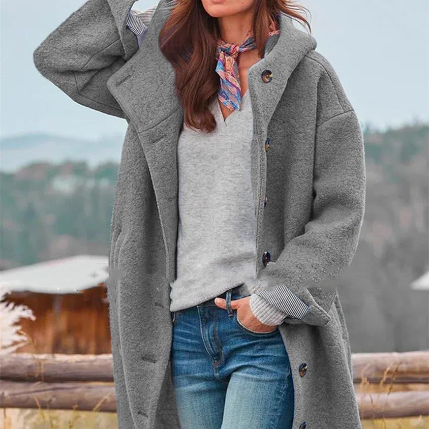 Amelie - Stylish Long Winter Jacket