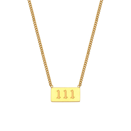Angel Number Necklace