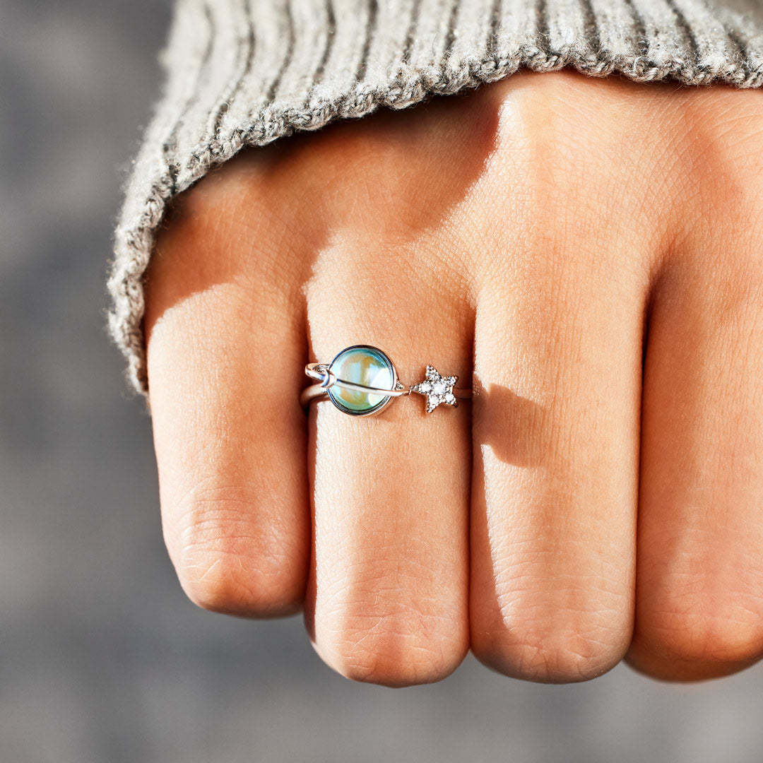 Galaxy Anxiety Ring for Daughter