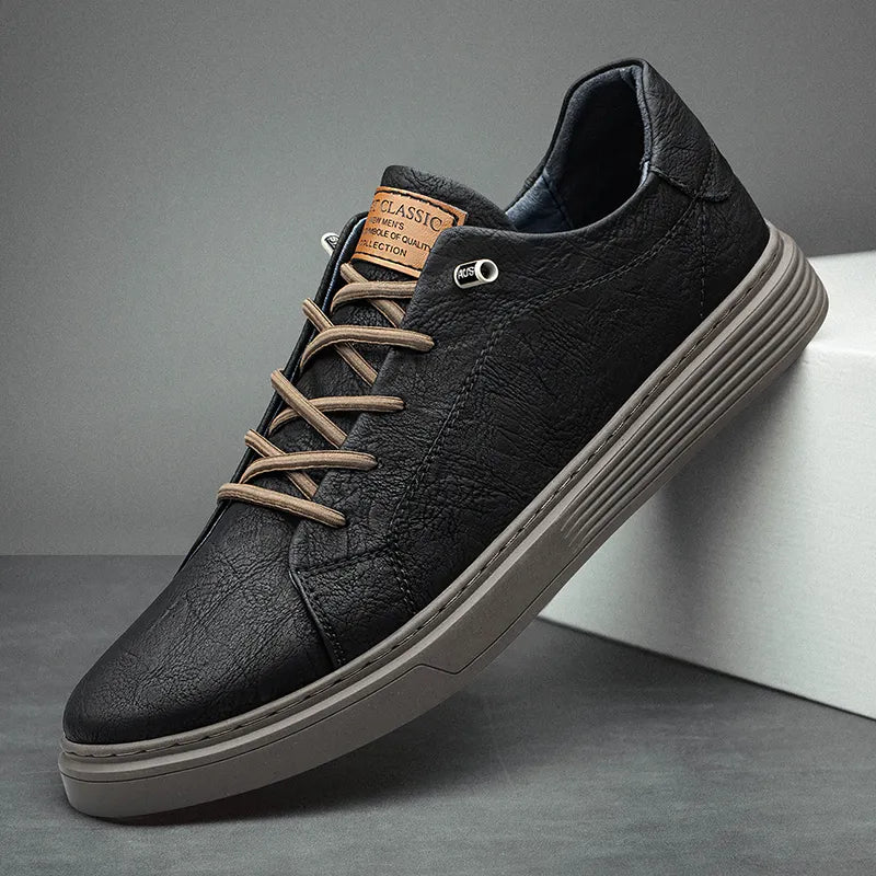 Oxfords Leather Trainers