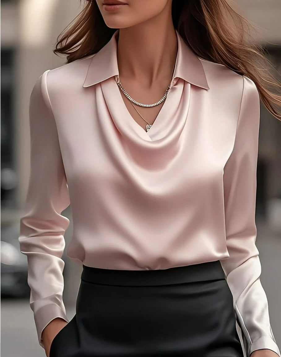 ELEGANT SATIN BLOUSE