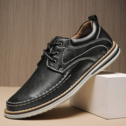 Monroe Leather Moc Oxfords