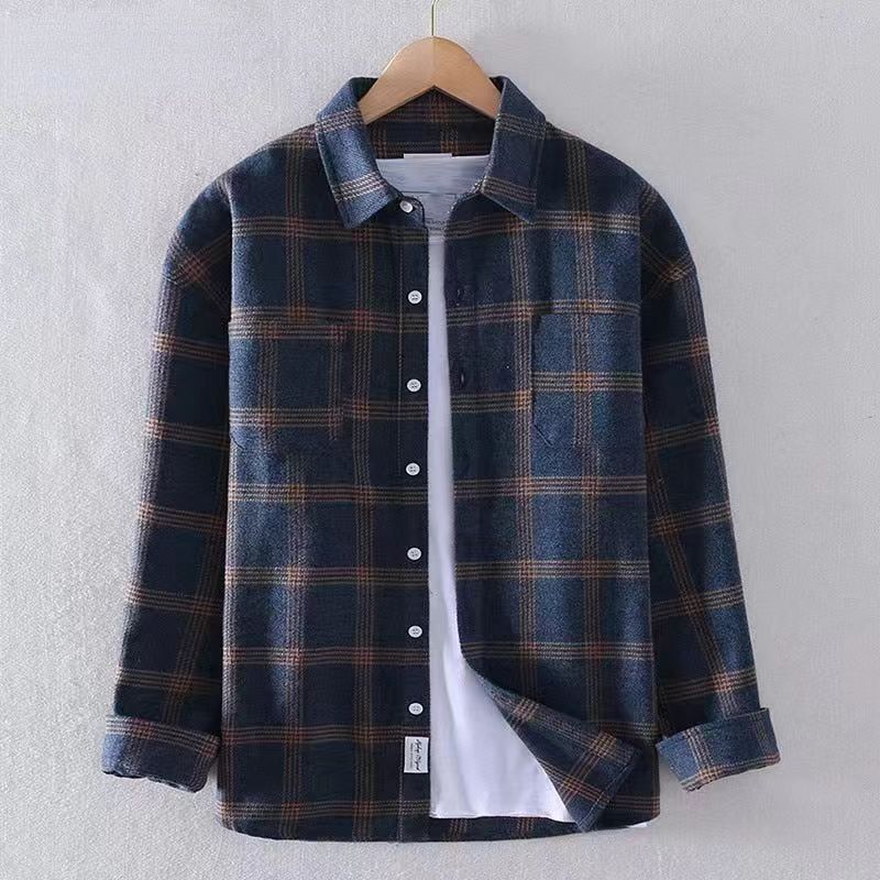 Rustic Plaid Flannel Shirt