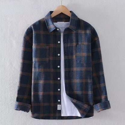 Rustic Plaid Flannel Shirt