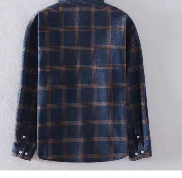 Rustic Plaid Flannel Shirt