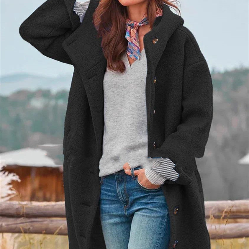 Amelie - Stylish Long Winter Jacket