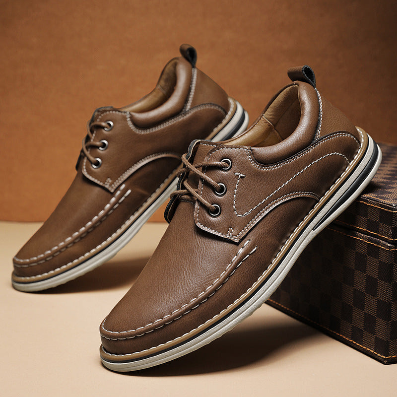 Monroe Leather Moc Oxfords