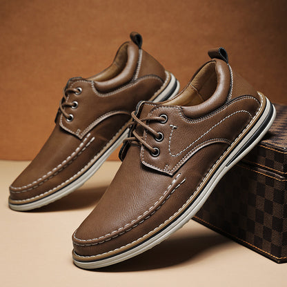 Monroe Leather Moc Oxfords