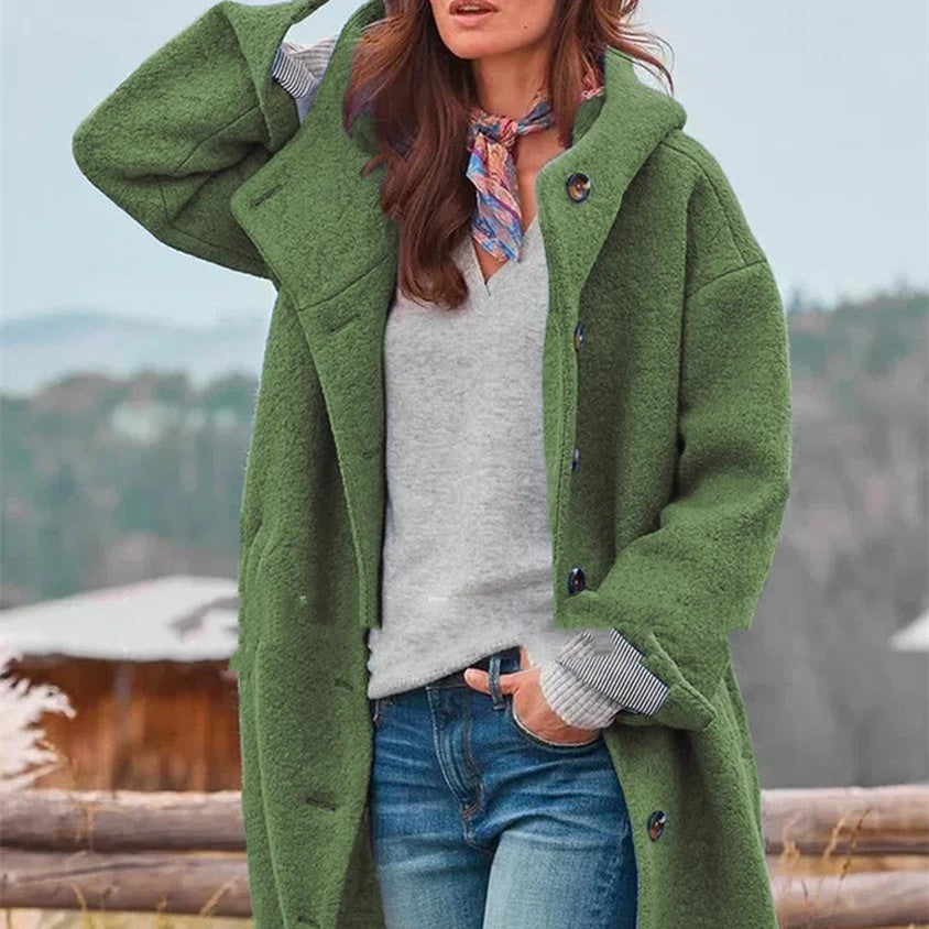 Amelie - Stylish Long Winter Jacket
