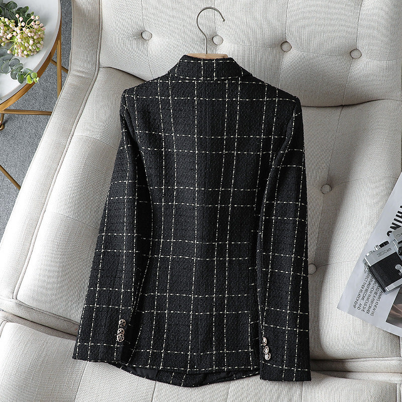 CELINA™ PLAID BLAZER